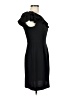 Max and Cleo Solid Black Cocktail Dress Size 6 - photo 4