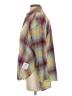 BDG 100% Cotton Plaid Yellow Long Sleeve Button-Down Shirt Size S - photo 5
