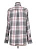 Woolrich 100% Rayon Plaid Gray Long Sleeve Button-Down Shirt Size M - photo 2