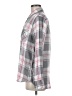 Woolrich 100% Rayon Plaid Gray Long Sleeve Button-Down Shirt Size M - photo 5