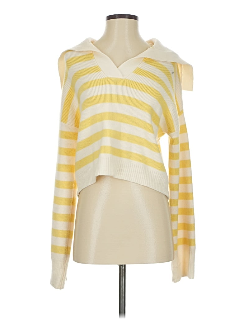 Pre-owned Sincerely Jules Cardigan Sweater In Yellow