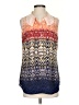 CAbi 100% Polyester Blue Sleeveless Blouse Size S - photo 1