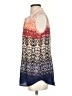 CAbi 100% Polyester Blue Sleeveless Blouse Size S - photo 5