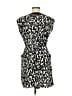 Alya 100% Polyester Graphic Black Cocktail Dress Size M - photo 2