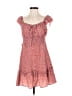 Unbranded 100% Polyester Hearts Red Casual Dress Size 0 - photo 1