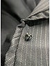 Gianni Versace Gray Black Blazer Size 4 - photo 4