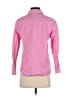 Unbranded 100% Cotton Stripes Pink Long Sleeve Blouse Size XS - photo 2