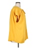 Como Blu 100% Polyester Yellow Short Sleeve Blouse Size 1X - photo 4