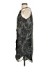 Jessica Simpson 100% Polyester Graphic Gray Cocktail Dress Size 4 - photo 5