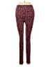 Lularoe Print Burgundy Leggings One size - photo 2