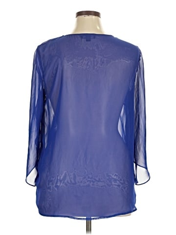 AB Studio 3/4 Sleeve Blouse (view 2)