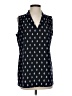 CAbi 100% Polyester Black Sleeveless Blouse Size S - photo 1