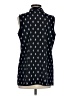 CAbi 100% Polyester Black Sleeveless Blouse Size S - photo 2