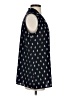 CAbi 100% Polyester Black Sleeveless Blouse Size S - photo 4