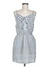 Peppermint 100% Polyester Graphic Blue Casual Dress Size M - photo 1