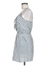 Peppermint 100% Polyester Graphic Blue Casual Dress Size M - photo 5