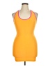 Frankies Bikinis Color Block Orange Cocktail Dress Size XL - photo 1