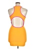 Frankies Bikinis Color Block Orange Cocktail Dress Size XL - photo 2