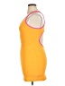 Frankies Bikinis Color Block Orange Cocktail Dress Size XL - photo 5