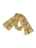Unbranded Plaid Yellow Tan Scarf One size - photo 1