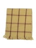 Unbranded Plaid Yellow Tan Scarf One size - photo 2