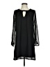 Just Fab Solid Black Casual Dress Size S - photo 1