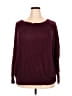 Lane Bryant Burgundy Pullover Sweater Size 26 - 28 Plus - photo 1