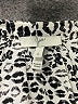 Joie 100% Silk Animal Print Silver 3/4 Sleeve Silk Top Size S - photo 7