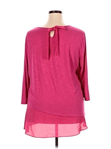 Company Ellen Tracy 3/4 Sleeve T-Shirt (view 2)