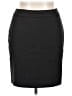 Halogen Solid Black Casual Skirt Size 14 - photo 1