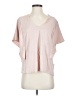 BCBGMAXAZRIA Pink Short Sleeve Top Size XS - photo 1