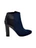 J.Crew Collection 100% Leather Color Block Blue Ankle Boots Size 7 1/2 - photo 1