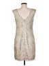 Eliza J 100% Polyester Tweed Ivory Cocktail Dress Size 8 - photo 2