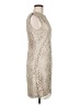 Eliza J 100% Polyester Tweed Ivory Cocktail Dress Size 8 - photo 4