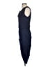 Bordeaux Solid Blue Cocktail Dress Size S - photo 5