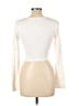 Forever 21 Ivory Long Sleeve Top Size L - photo 2
