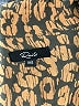 Rails Animal Print Brown Long Sleeve Blouse Size XXS - photo 7
