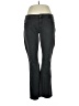 CAbi Chevron-herringbone Gray Black Jeans Size 16 - photo 1