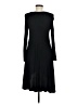 LA Class Solid Black Casual Dress Size M - photo 2