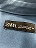 Zara Solid Blue Denim Jacket Size S - photo 6