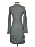 Express Solid Gray Casual Dress Size S - photo 2