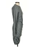 Express Solid Gray Casual Dress Size S - photo 4