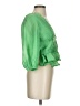ASOS 100% Polyester Green 3/4 Sleeve Blouse Size 2 - photo 4