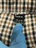Shein Houndstooth Gray Casual Pants Size 4 - photo 7