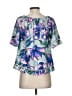Carmar 100% Polyester Blue Short Sleeve T-Shirt Size XS - photo 2
