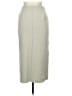Zara Solid Gray Green Formal Skirt Size M - photo 2