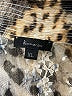 Komarov Animal Print Brown Long Sleeve Blouse Size XL (4) - photo 4