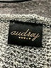 Audrey 3+1 Chevron-herringbone Gray Pullover Sweater Size M - photo 7