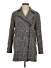 Jack by BB Dakota Plaid Gray Black Coat Size XS - photo 1