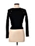 Zara Black Long Sleeve Top Size S - photo 1